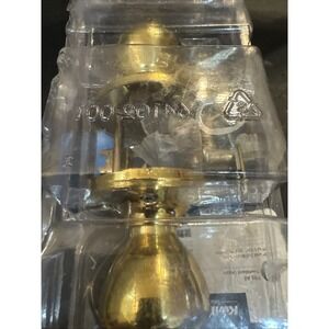 Kwikset Bed and Bath Door Knob Set with Turn Button Locking